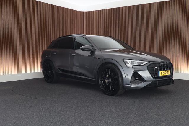 Audi e-tron 55 quattro S edition 95 kWh SOH 95% Leder Stoelverwarming 360Camera Luchtvering
