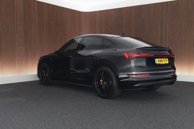 Audi e-tron Sportback 55 quattro 408pk S edition 95 kWh Leder Camera B&O Stoelverwarming Cameraspiegels HUD 2x S-Line