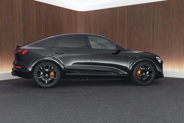 Audi e-tron Sportback 55 quattro 408pk S edition 95 kWh Leder Camera B&O Stoelverwarming Cameraspiegels HUD 2x S-Line