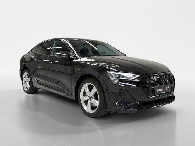 Audi e-tron Sportback 50 quattro S edition 71 kWh I Stoelverwarming I Cruise Control I Leder I Camera I Elek. Achterklep I