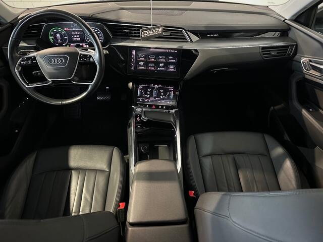 Audi e-tron E-TRON 50 Q L ED+ l NAP l PANORAMA l SOH 93,6% l ELEK ACHTERKLEP l LUCHTVERING l MEMORY l VOL OP l