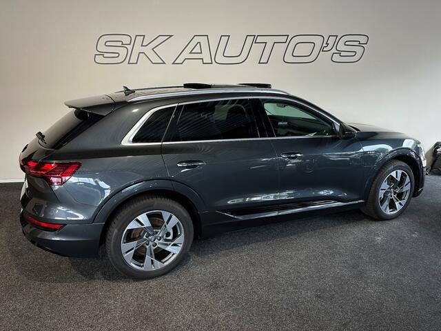 Audi e-tron E-TRON 50 Q L ED+ l NAP l PANORAMA l SOH 93,6% l ELEK ACHTERKLEP l LUCHTVERING l MEMORY l VOL OP l
