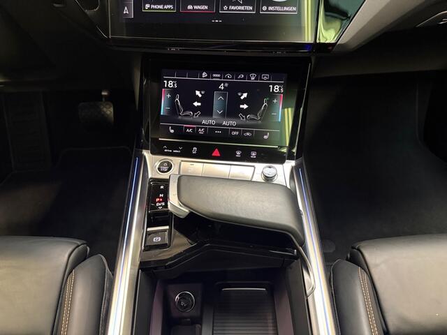 Audi e-tron 50 quattro S-Line 71 kWh I Black Edition I Panoramadak I Stoelverwarming I Memory I Adaptive Cruise I 360 Camera I Dodehoekdetectie I
