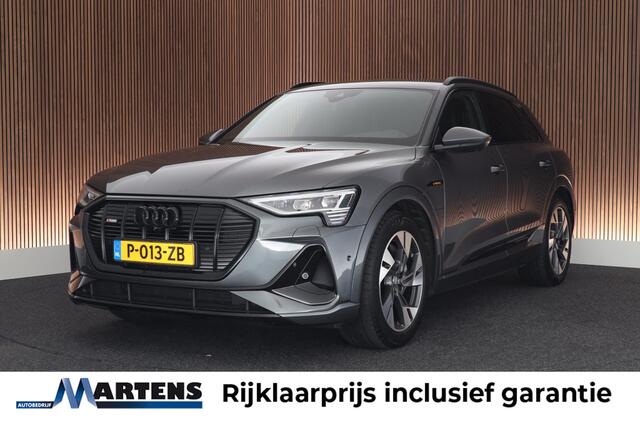 Audi e-tron 55 quattro 408pk S edition 95 kWh Trekhaak 360Camera Leder Memory Stoelverwarming Virtual Cockpit Navigatie