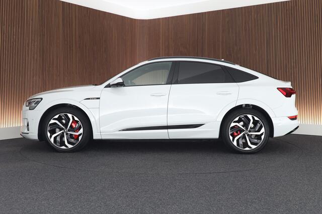 Audi e-tron Sportback 55 408pk quattro S edition 95 kWh SOH 91% Luchtvering 360Camera Nachtzicht Keyless Adaptive cruise