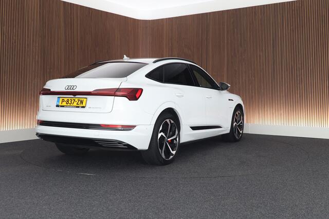 Audi e-tron Sportback 55 408pk quattro S edition 95 kWh SOH 91% Luchtvering 360Camera Nachtzicht Keyless Adaptive cruise