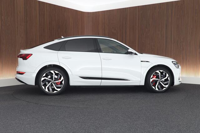 Audi e-tron Sportback 55 408pk quattro S edition 95 kWh SOH 91% Luchtvering 360Camera Nachtzicht Keyless Adaptive cruise