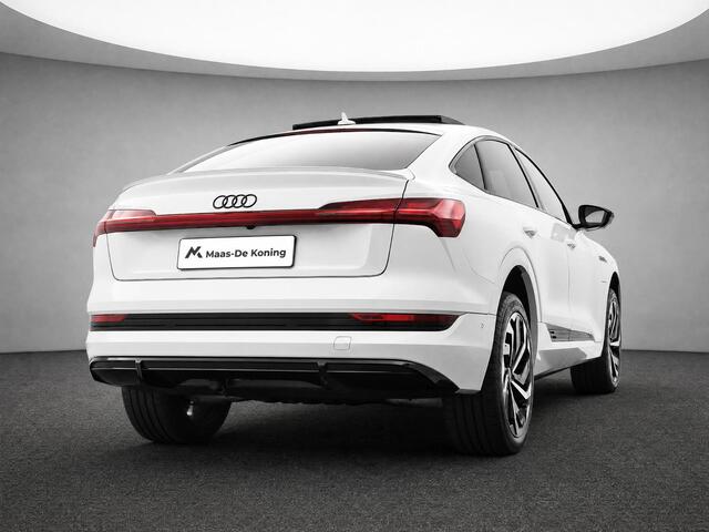 Audi e-tron Sportback 55 quattro S edition 95 kWh 408pk · SOH 99,2% · Panoramadak · 360 Camera · Bang & Olufsen Sound · Afneembare Trekhaak · Matrix LED · Apple/Android Car Play ·
