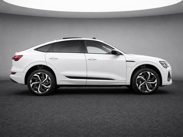 Audi e-tron Sportback 55 quattro S edition 95 kWh 408pk · SOH 99,2% · Panoramadak · 360 Camera · Bang & Olufsen Sound · Afneembare Trekhaak · Matrix LED · Apple/Android Car Play ·