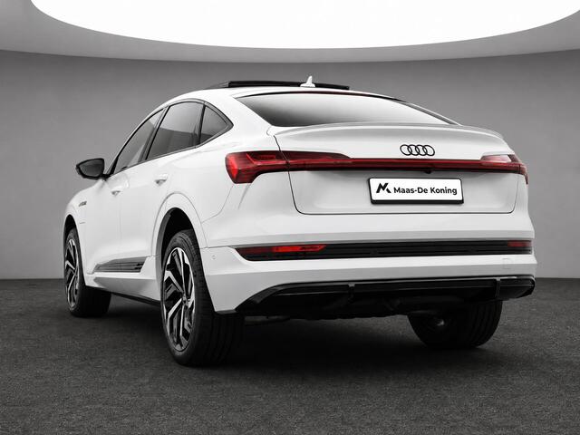 Audi e-tron Sportback 55 quattro S edition 95 kWh 408pk · SOH 99,2% · Panoramadak · 360 Camera · Bang & Olufsen Sound · Afneembare Trekhaak · Matrix LED · Apple/Android Car Play ·
