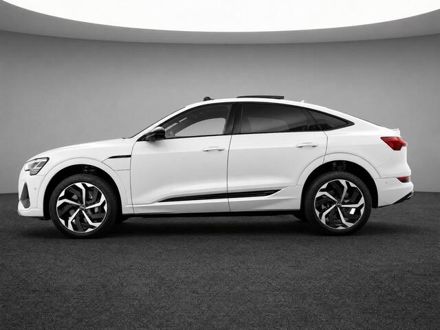 Audi e-tron Sportback 55 quattro S edition 95 kWh 408pk · SOH 99,2% · Panoramadak · 360 Camera · Bang & Olufsen Sound · Afneembare Trekhaak · Matrix LED · Apple/Android Car Play ·
