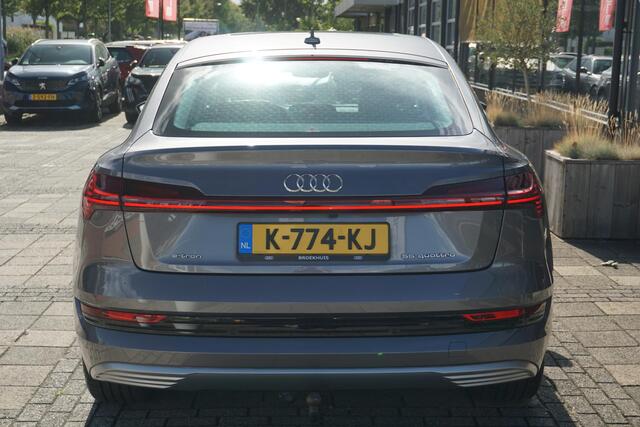 Audi e-tron Sportback 55 quattro Business edition Plus 95 kWh | trekhaak | PANO | 91% soh | luchtvering
