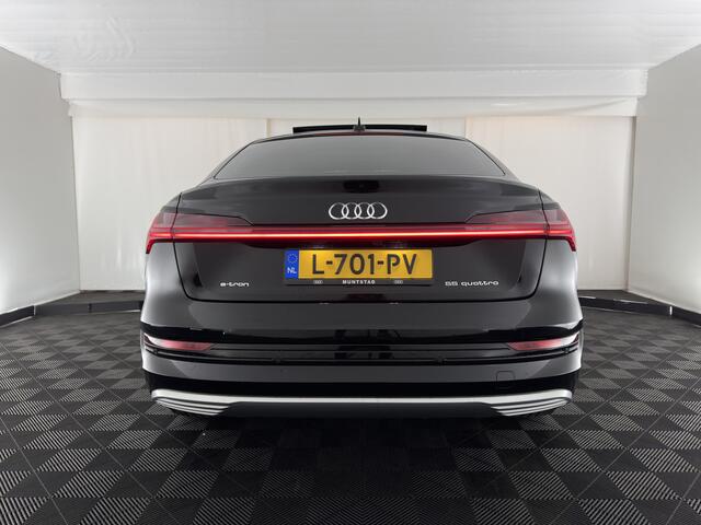 Audi e-tron Sportback 55 quattro Business edition Plus 95 kWh 3-Fase-11kW] {SoH-94%} *PANO | LEATHER | ADAPTIVE-CRUISE | MEMORY-PACK | FULL-LED | DIGI-COCKPIT | KEYLESS | CAMERA | PRIVACY-GLASS | HEATED-COMFORTSEATS | DAB+ | 21''ALU*