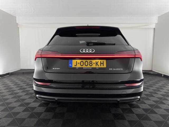 Audi e-tron 55 quattro S edition 95 kWh [3-Fase-11kW] {SoH-92%} (INCL-BTW) *PANO | LEATHER | BANG&OLUFSEN | ADAPTIVE-CRUISE | MEMORY-PACK | FULL-LED | DIGI-COCKPIT | KEYLESS | TOPVIEW | HEATED-SPORTSEATS | DAB+ | AMBIENT-LIGHT | 21''ALU*