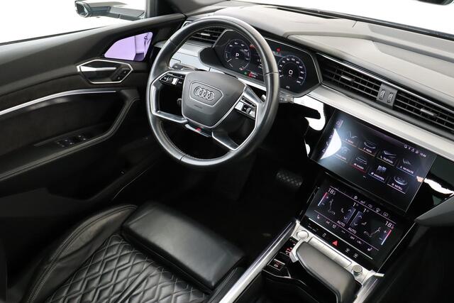 Audi e-tron E-TRON 55 QUATTRO ADVANCED 95 kWh *VOL!* -PANO.DAK|BANG&OLUFSEN|POWER-SEATS|NACHTZICHT|MATRIX-LED|BLIS|HEAD-UP DISP.|360°CAM|KEYLESS|PRIVACY.GLAS|21" *NW.PRIJS €124.492,-*