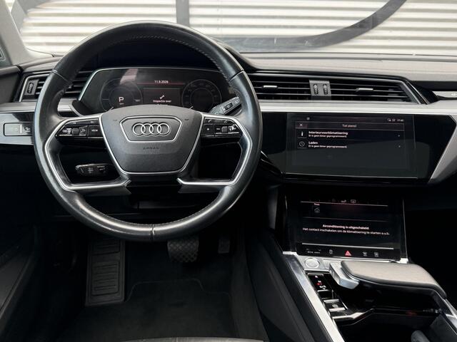 Audi e-tron e-tron 50 quattro Launch edition plus 71 kWh 2e Eigenaar|Navi|Pano|Trekhaak|Leder|Virtual Cockpit|Carplay|Cruise|N.A.P|APK tot 10-2027