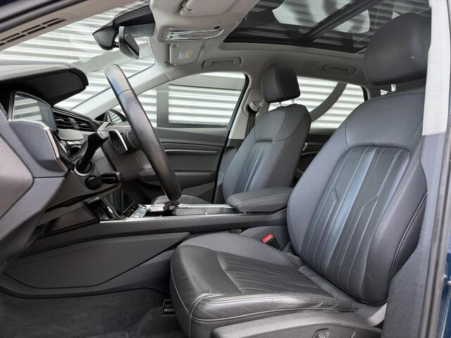 Audi e-tron e-tron 50 quattro Launch edition plus 71 kWh 2e Eigenaar|Navi|Pano|Trekhaak|Leder|Virtual Cockpit|Carplay|Cruise|N.A.P|APK tot 10-2027