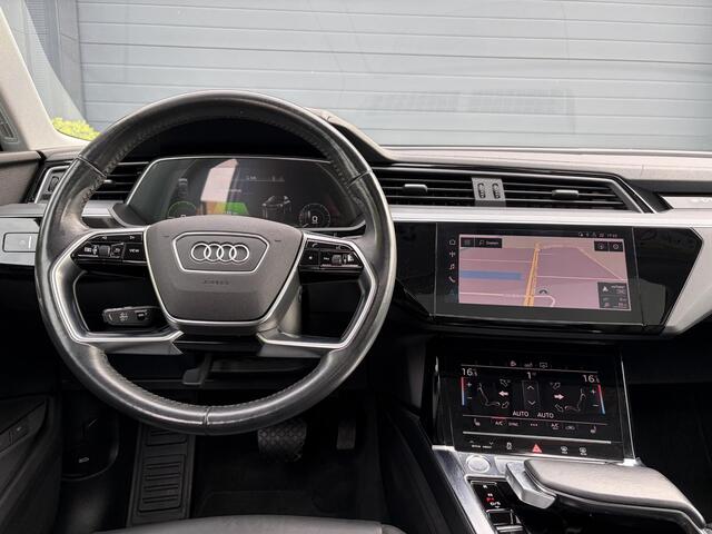 Audi e-tron e-tron 50 quattro Launch edition plus 71 kWh ?SOH 87.83%?Pano?Stolverw?Keyless?Leder?Virtual Cockpit?Carplay?Navi?Clima?Cruise?Pdc V+A?Rijstrooksensor?19" Lm velgen?Bj 12-2019?N.A.P?Apk tot 10-2027