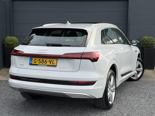 Audi e-tron e-tron 50 quattro Launch edition plus 71 kWh ?SOH 87.83%?Pano?Stolverw?Keyless?Leder?Virtual Cockpit?Carplay?Navi?Clima?Cruise?Pdc V+A?Rijstrooksensor?19" Lm velgen?Bj 12-2019?N.A.P?Apk tot 10-2027