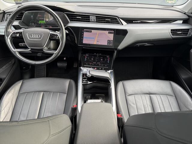 Audi e-tron e-tron 50 quattro Launch edition plus 71 kWh ?SOH 87.83%?Pano?Stolverw?Keyless?Leder?Virtual Cockpit?Carplay?Navi?Clima?Cruise?Pdc V+A?Rijstrooksensor?19" Lm velgen?Bj 12-2019?N.A.P?Apk tot 10-2027