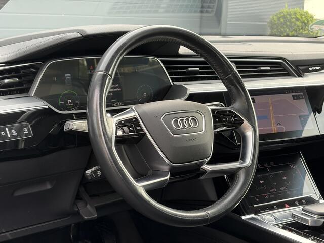 Audi e-tron e-tron 50 quattro Launch edition plus 71 kWh ?SOH 87.83%?Pano?Stolverw?Keyless?Leder?Virtual Cockpit?Carplay?Navi?Clima?Cruise?Pdc V+A?Rijstrooksensor?19" Lm velgen?Bj 12-2019?N.A.P?Apk tot 10-2027