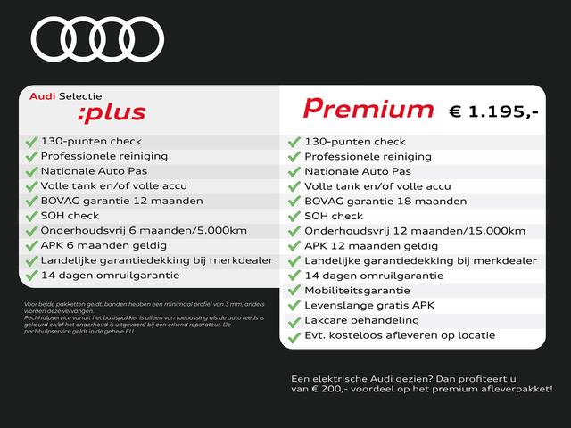 Audi e-tron Sportback 55 quattro S edition 95 kWh | SoH 100% | Panoramadak | Trekhhaak | Luchtvering | Lederen bekleding 'Dinamica' | Matrix LED verlichting | Cruise control | Stoelverwarming | Navigatie Plus |