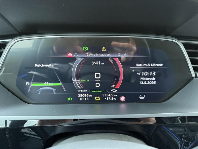 Audi e-tron Sportback S quattro 95 kWh | 503 PK | SoH 100% | Trekhaak | Panoramadak | Top View 360° | Head-up display | Luchtvering |