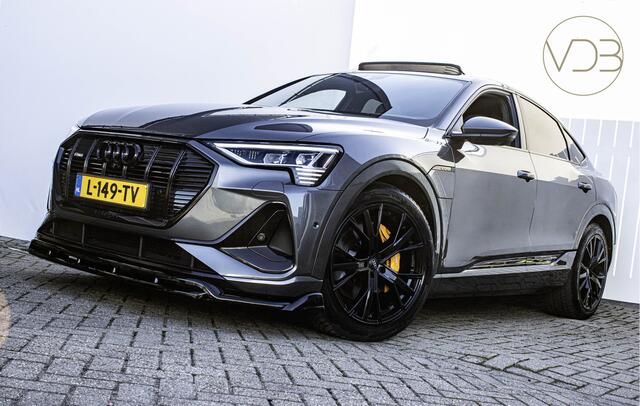 Audi e-tron Sportback 55 SOH 91,6% S-Line PANO LEER TREKHAAK 360GR Origineel NL