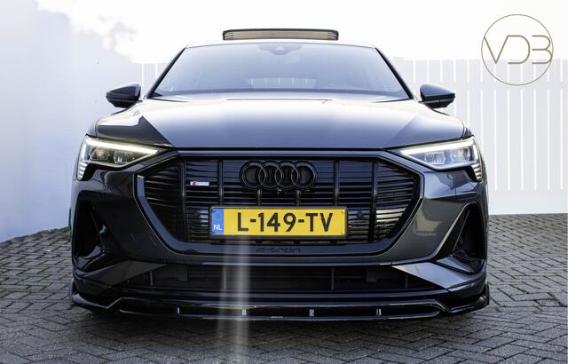 Audi e-tron Sportback 55 SOH 91,6% S-Line PANO LEER TREKHAAK 360GR Origineel NL