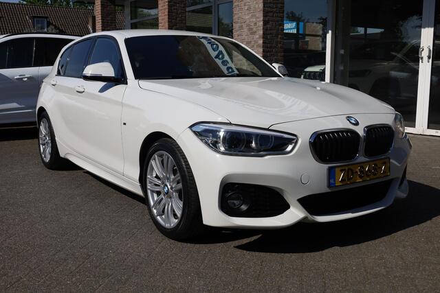 BMW 1-SERIE 118i M Sport ALCANTARA/STOF STOELVERWARMING CRUISE NAVI CLIMA 17"LMV-(BMW-M) ENZ.