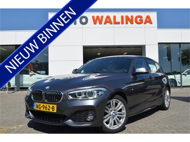 BMW 1-SERIE 118d M-Sport High Executive NL auto | Leer | Groot navi | Stoelverwarming | Trekhaak afneembaar | LED koplampen