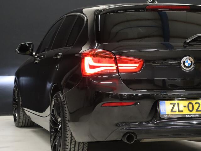 BMW 1-SERIE 118i Sport Line [CRUISE CONTROL, CLIMATE CONTROL, HALF LEDER, BMW LED KOPLAMPEN, PDC ACHTER, BLUETOOTH TELEFOONVERBINDING, NAVIGATIE, NIEUWSTAAT]