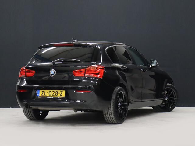 BMW 1-SERIE 118i Sport Line [CRUISE CONTROL, CLIMATE CONTROL, HALF LEDER, BMW LED KOPLAMPEN, PDC ACHTER, BLUETOOTH TELEFOONVERBINDING, NAVIGATIE, NIEUWSTAAT]