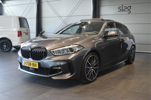 BMW 1-SERIE 118i M-Sport navi leer pano camera cruise 19 inch 140 pk !!