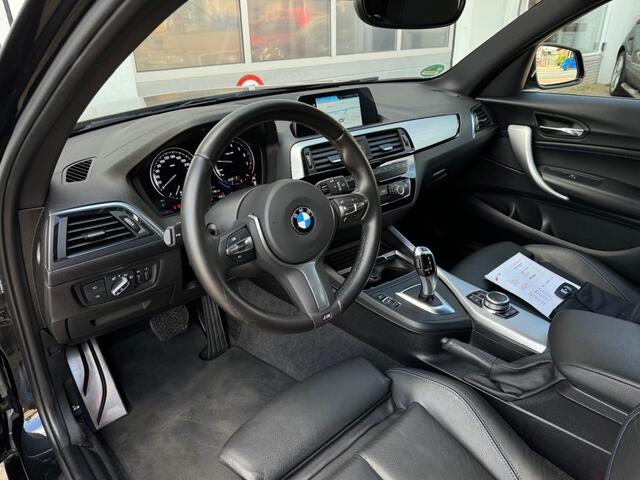 BMW 1-SERIE 118I AUT 2x M-sport 5drs Zw.Leer