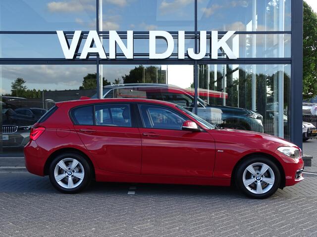 BMW 1-SERIE 120i Sport-Line Sportstoelen ECC Airco Navigatie 16"LM Velgen