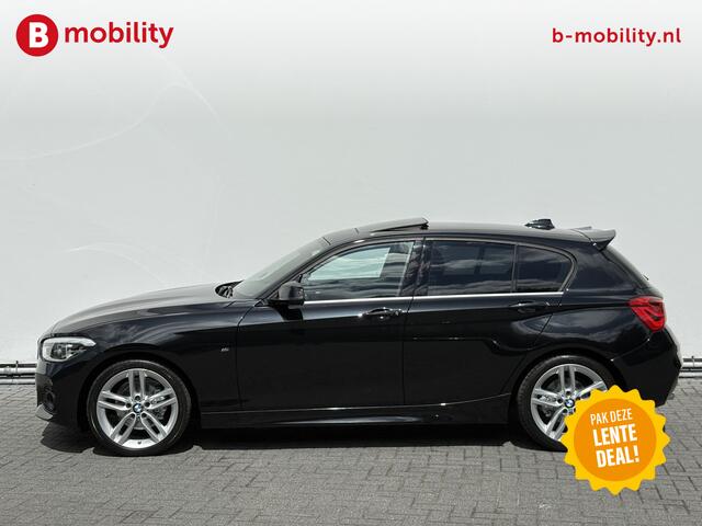BMW 1-SERIE 118i High Executive M-Sport Schuif/Kanteldak Apple CarPlay | Hifi | DAB Audio | Leer | LED Koplampen
