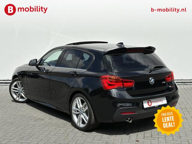 BMW 1-SERIE 118i High Executive M-Sport Schuif/Kanteldak Apple CarPlay | Hifi | DAB Audio | Leer | LED Koplampen