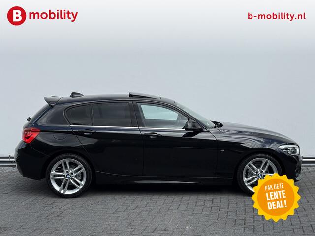 BMW 1-SERIE 118i High Executive M-Sport Schuif/Kanteldak Apple CarPlay | Hifi | DAB Audio | Leer | LED Koplampen
