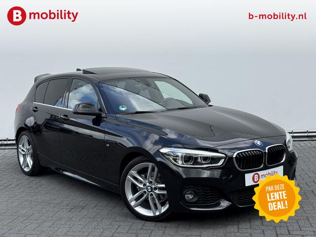 BMW 1-SERIE 118i High Executive M-Sport Schuif/Kanteldak Apple CarPlay | Hifi | DAB Audio | Leer | LED Koplampen