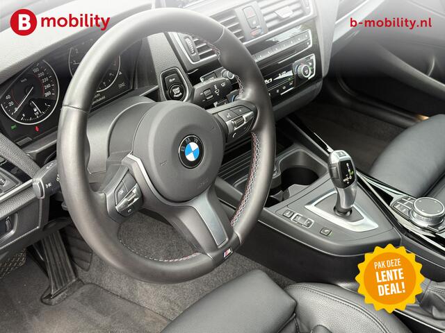 BMW 1-SERIE 118i High Executive M-Sport Schuif/Kanteldak Apple CarPlay | Hifi | DAB Audio | Leer | LED Koplampen