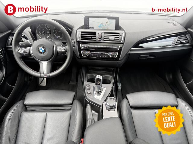 BMW 1-SERIE 118i High Executive M-Sport Schuif/Kanteldak Apple CarPlay | Hifi | DAB Audio | Leer | LED Koplampen