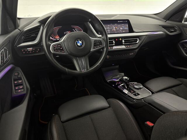 BMW 1-SERIE 118i M Sport LED Camera Carplay Sfeerverl. Trekhaak Virtual Navi Clima Cruise 17"LMV PDC