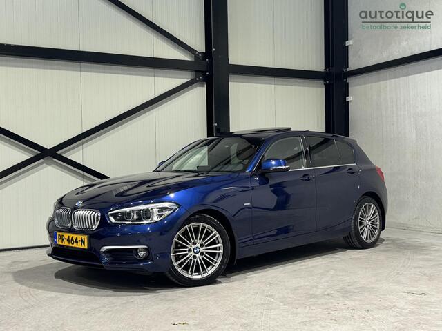 BMW 1-SERIE 118i High Executive Aut. | schuifdak | leder | navi | led |
