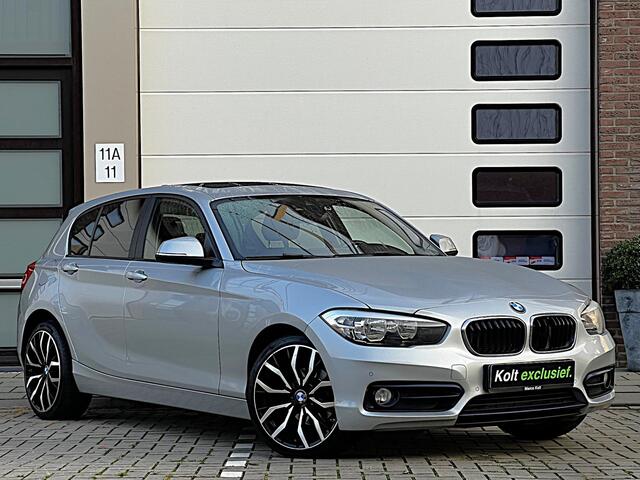 BMW 1-SERIE 116d Sport Automaat / Airco / Schuif-Kanteldak / Navigatie / Sport Int / LM Velgen / Trekhaak