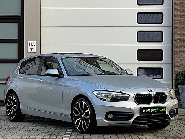 BMW 1-SERIE 116d Sport Automaat / Airco / Schuif-Kanteldak / Navigatie / Sport Int / LM Velgen / Trekhaak