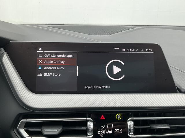 BMW 1-SERIE 120i M-Sport Automaat Pano.dak Leer Stoel/Stuurverw HUD Carplay Stoelverw Led VOL!