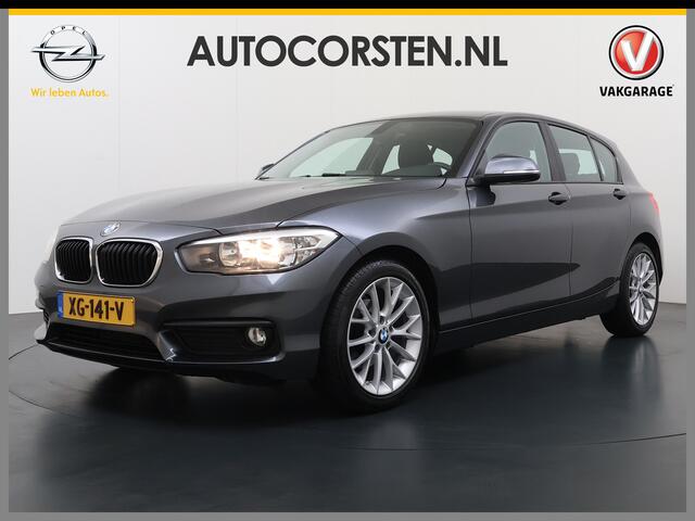 BMW 1-SERIE 118i AUT-8 Sport Navi Ecc Trekhaak Pdc Sportstoelen Corporate Edition Lmv 17" Regen-Lichtsensor Isofix Bluetooth Origineel Nederlandse Auto Zeer nette BMW 118I