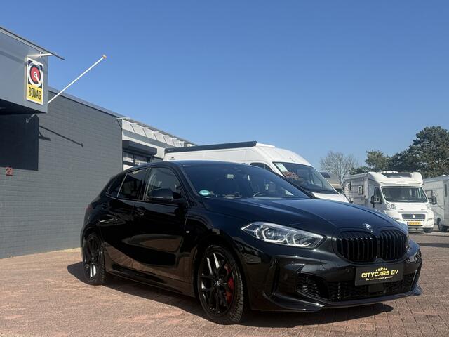 BMW 1-SERIE 128ti M sport automaat 266 pk navi camera climate ctr cruise ctr harman kardon led sportstoelen dealer oh 1e eigenaar