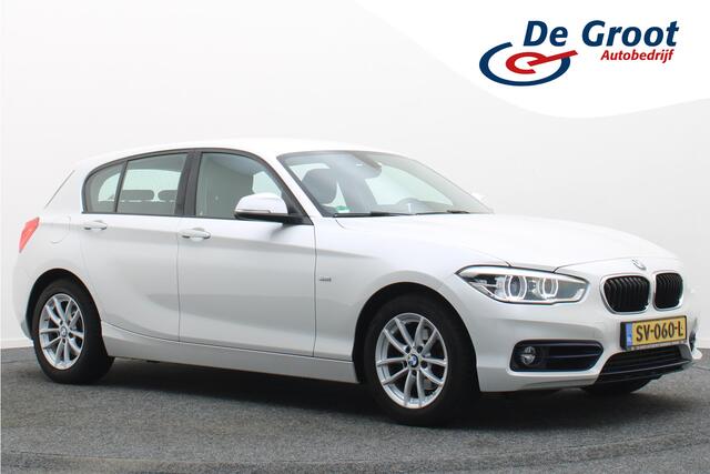 BMW 1-SERIE 118i Corporate Lease Executive Automaat Navigatie, LED, Climate, Cruise, Trekhaak
